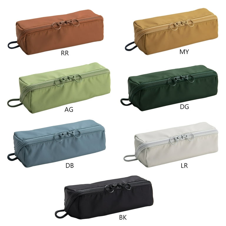 GENEMA Large Capacity Pen Bag Pencil Pouch Hanging Cosmetic Storage Bag for  Travel 