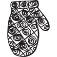 thumbnail image 1 of Printtoo Scrap-booking Hand Glove Design Square Wooden Rubber Stamp Brown Block-3 x 3 Inches, 1 of 1