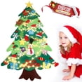 thumbnail image 5 of Montessori Felt Christmas Tree - Kids Interactive Christmas Decor with Felt Ornaments, 10ft(3m) Lights, DIY Non-Woven Felt Tree for , Holiday Activity, 5 of 7