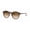 Polished Havana Frame | Clear Gradient Brown Lens, variant on RB2230 BERNARD Phantos Shape Sunglasses Polished Transparent Shade Fantasy Red Frame | Polarized Black Lens 53mm