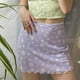thumbnail image 1 of 랩 힙 스커트 Falda casual estampada Falda mini de cintura alta Faldas cortas para mujer (Púrpura L) Cgtredaw Para estrenar, 1 of 1