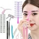 thumbnail image 1 of 48 Piezas Plantilla de Cejas Plantilla de Cejas de 8 Estilos Kit de Modelado de Cejas de Aseo DIY con Tarjeta de Cejas, Lápiz de Cejas, Cortador de Cejas, Tijeras de Cejas, 1 of 5