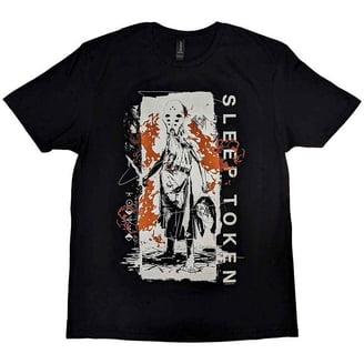 T-shirt Sleep Token 'Take Me Back To Eden Smoke' - Licence Officielle, 100% Coton, Coupe Classique - Noir