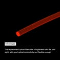 thumbnail image 5 of Unique Bargains 5Pcs Replacement Fiber Optic Sight Rods, 6 Inch PMMA Bows Sights DIY Art Fluorescence Orange, 5 of 5