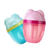 SPRING PARK Portable Spill-Proof Baby Snack Containers Reusable Baby Snack Catchers Baby Food Storage Jars