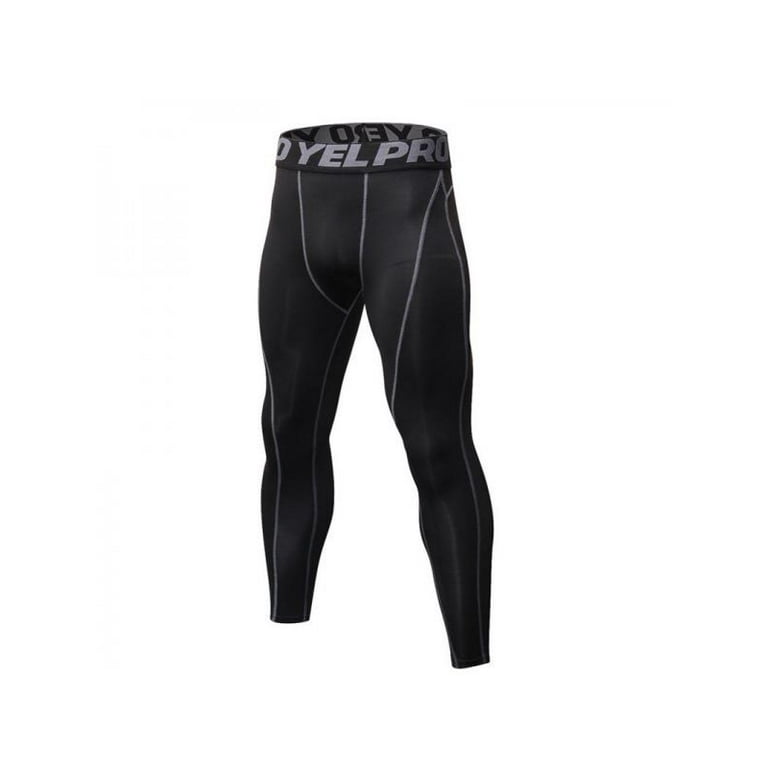 Men's Compression Base Layer Workout Sports Skin Tights Pants 