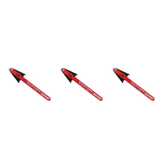 sweethay Comprobador de cadena de bicicleta portátil, indicador de desgaste, herramienta de reparación de cadena de ciclismo, accesorio para Type2 NO2
