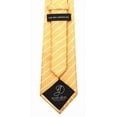 thumbnail image 5 of Yellow Necktie for Him | Classic Striped Yellow Tie for Men | Wedding Tie for Groom Party Gift | Scott Allan Collection Yellow Work Tie, 5 of 5