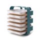 thumbnail image 1 of Estante para cajones de almacenamiento de cocina para montar en la pared, soporte para bandejas para servir gratis Feliz Sencillez, 1 of 5