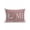 Pink, variant on Vertical Gray Stripes Outdoor Throw Pillow with Insert, 16"x16" Farmhouse Rustic Woven Texture Rustic Waterproof Decorative Square Patio Pillows for Outside Furniture, Sofa, Porch, Garden