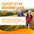 thumbnail image 4 of Supplement Doctors Best Quercetina Bromelina 180 cápsulas vegetarianas, 4 of 4