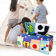 thumbnail image 4 of Caja De Pauelos Para Bebés Juguetes De Desarrollo Para Gusanos De Educación Temprana Sunnimix Juguetes sensoriales de tejido, 4 of 8