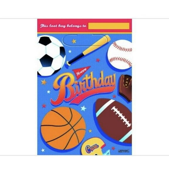 Little Champs Party Loot Bags 8ct