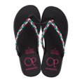 thumbnail image 1 of Sandalias Ocean Pacific Talla 25 Trenza Negro, 1 of 4