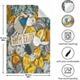 thumbnail image 5 of Unique Buuny Eggs Kitchen Tea Towels Set of 6 Absorbent Hand Dish Towels, Happy Easter Dishcloths Lint-Free 18x28 Inch Fast Drying for Cooking Baking Home Clean, 5 of 7