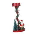 thumbnail image 2 of Menolana Christmas Candle Holder Candle Stand Ornament Party,Home Decor,Christmas Tealight Holder,Candleholder Centerpiece for Desktop Santa Claus, 2 of 8