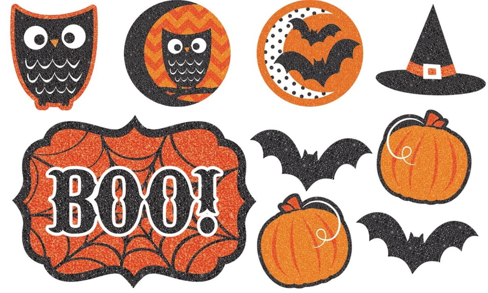 Modern Halloween Cutouts Pack - Walmart.com