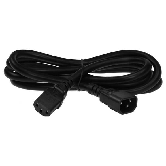 SF Cable 10 feet IEC320 C14 to C13 Extension Power Cord 18/3 (10A 250V)