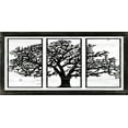 thumbnail image 2 of Jacobs, Cindy 18x11 White Modern Wood Framed Museum Art Print Titled - Geo Tree, 2 of 4