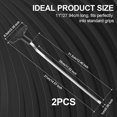 2pcs Golf Grip Removal Tool, 11" VGroove Grip Remover for Standard