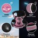 thumbnail image 5 of Arnés para perros NESTROAD, chaleco Oxford ajustable sin tirones, rosa, 5 of 6