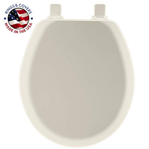 Padded with Wood Core 13EC 047 ROUND Black MAYFAIR Soft Toilet Seat Easily Remove 