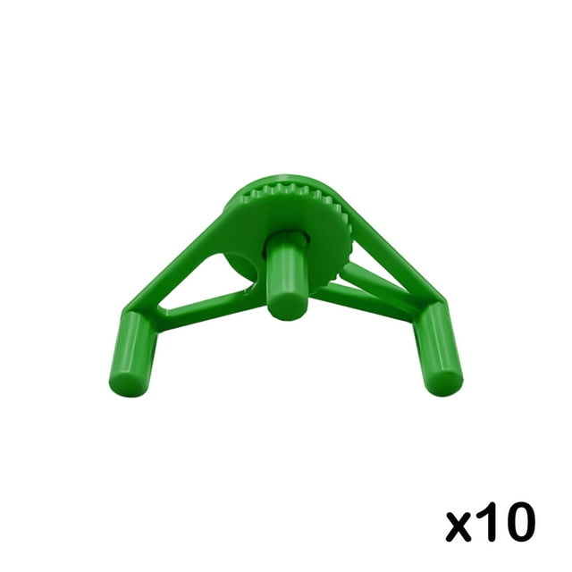 Sktrjpolfis 10pcs Plant Fixed Clamp, Adjustable Plastic Growth Clip for Plant Stem Support