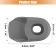 thumbnail image 4 of 2pcs Soft Plastic Bike Cycling Crank Boot Protectors Mountain Bike Gel Sleeve Crank Arm Cover Protection Gray, 4 of 6
