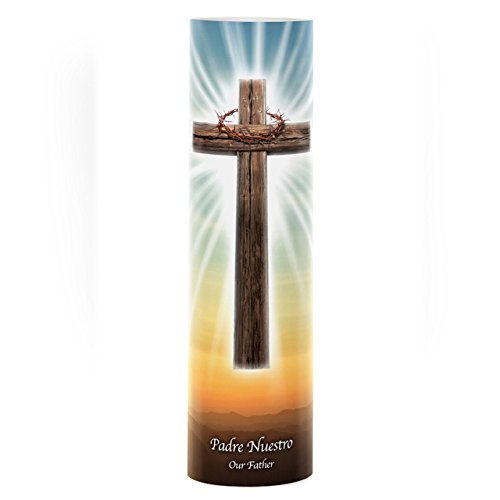 Our Father, LED Flameless Devotional Prayer Candle, THE SAINTS COLLECTION