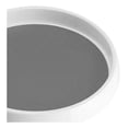 thumbnail image 4 of Turntable 2 Pack , Non-Skid Lazy Organizer 10 Inch for Cabinet, Pantry, Kitchen, Countertop, Vanity Display Stand White/Gray, 4 of 5