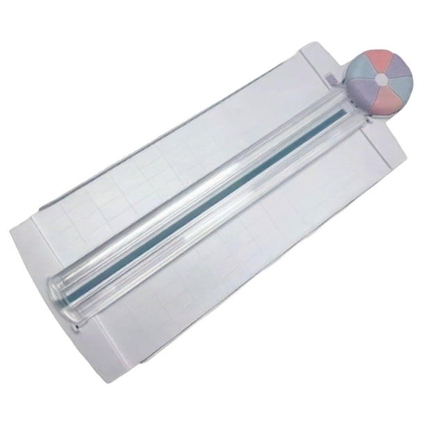 Cortador de Papel Guillotina de Papel para Manualidades Trimmer Decorativo Herramienta Práctica Material Firme Adecuado para Álbumes Papelería Trabajo Multicolor