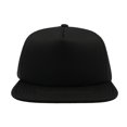 thumbnail image 3 of Atlantis - Gorra unisex modelo 90s visera plana de 5 paneles (Negro), 3 of 3