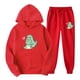 thumbnail image 1 of Puntoco Jersey casual unisex con capucha traje deportivo estampado pantalones de manga larga chándal de dos piezas liquidación Puntoco Puntoco-754, 1 of 4