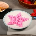 thumbnail image 4 of Five Star Shaped Cool Silicone Ice Cube Tray Freeze Mold Maker Tools for Club Bar Party (Pink), 4 of 8