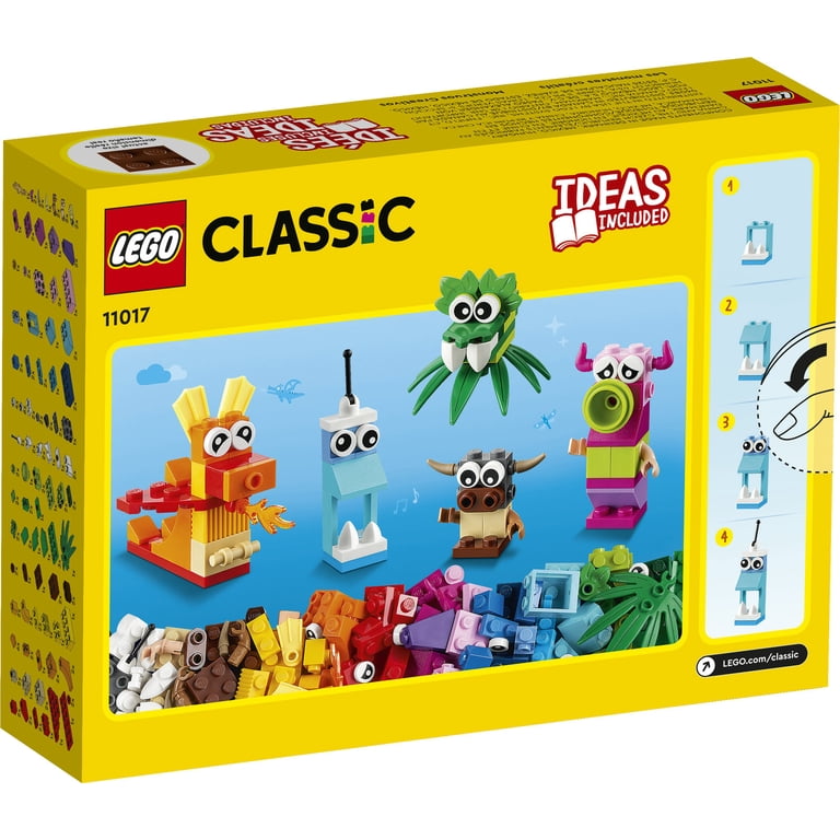 LEGO Classic Creative Monsters 11017 Toy Set for Masters - Walmart.com