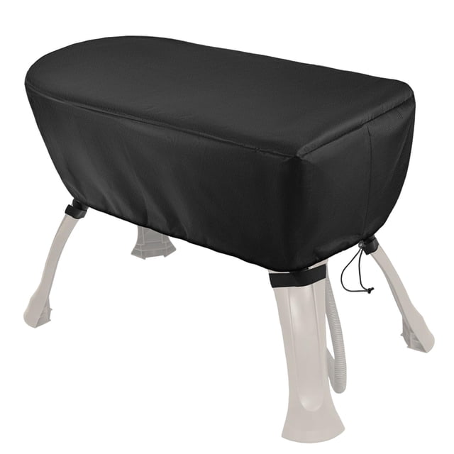 COM1950s Elevated Pet Bathtub Cover for Dogs, Waterproof and Windproof Design, Foldable and Easy To Install Pet Bath Cover, Includes Storage Bag and Ventilation Features for Most Pet Bathtubs