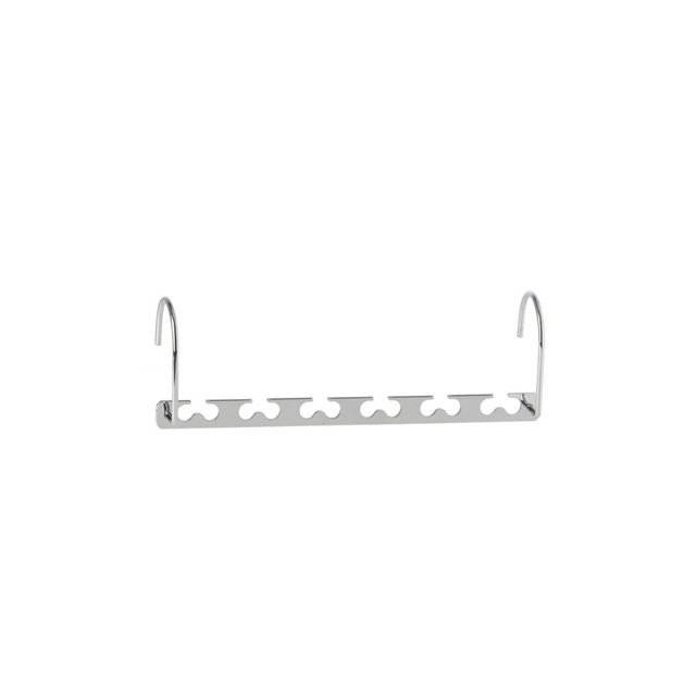 Paquete de 6 perchas plegables de Metal para dormitorio de Hotel, sala de estar, armario, gancho de almacenamiento de ropa, organizador de ahorro Almacenamiento y organización del hogar forma de Y Bearachild HA068303-02