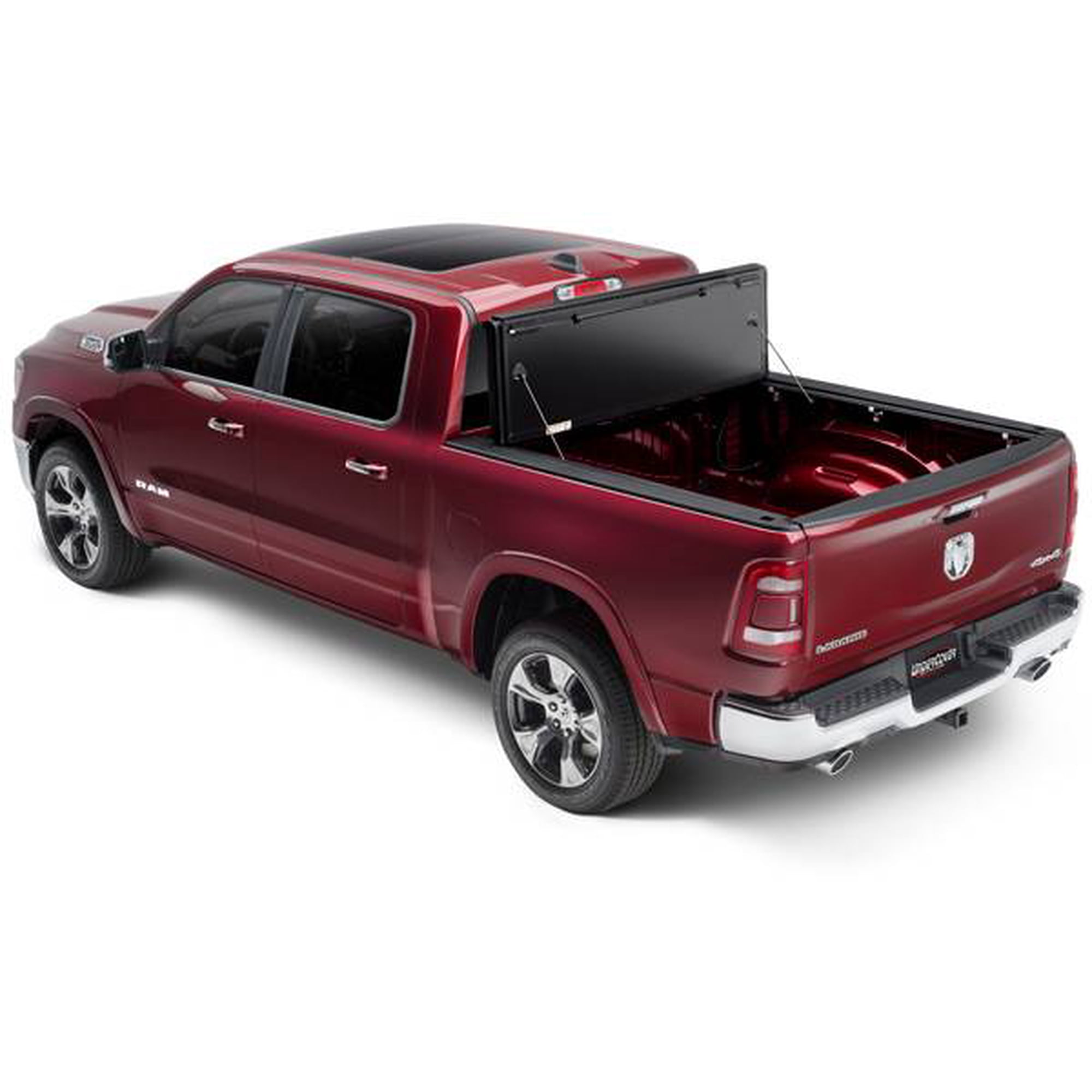 Undercover Ax32004 Tonneau Cover Armor Flex Hard Tri Fold Non Lockable Black Matte Textured Line X Coated Aluminum Walmart Canada