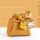 thumbnail image 4 of Bolsa de regalo de cuero creativa con bufanda, caja de embalaje de dulces de Navidad, Mini bolso, favores de boda y suministros para fiestas, 4 of 4