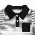 thumbnail image 5 of HCNTES Toddler Baby Boys 2 Piece Outfits Boy Summer Clothes Kids Sport T Shirts and Shorts Kids Clothing Sets For 2t 3t 4t 5t 6t 7t 8t Kids(L2-Black,3-4 Years), 5 of 6