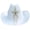 White, variant on AOOOWER Bride Cowboy Hat Bachelorette Party Hat Bride Hat Bride Cowgirl Hat Disco Cowboy Hat Bridal Party Hat Cowboy Fedoras hat