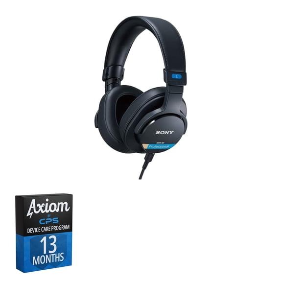 Sony MDR-M1 Professional Headphones 13-Month Axiom Care