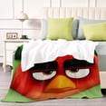 thumbnail image 4 of Angry Birds anti-pilling, suave, ligera, esponjosa y acogedora de lujo para hogar y cocina – Perfecta para niños y adultos,80X120cm, 4 of 6