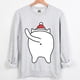 thumbnail image 1 of Sudadera navideña para mujer, suéter de otoño con animales de dibujos animados, regalo para amantes de los gatos, sudaderas con capucha informales de moda navideña, ropa para niñas, 1 of 5