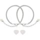 thumbnail image 1 of 1 Pair Heel Straps Replaceable Heel Shoe Chains Rhinestone Straps High Heel Supplies, 1 of 4