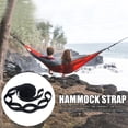 thumbnail image 3 of Hamaca de camping JShteea 5x2pcs correa al aire libre negro, 3 of 8