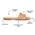 thumbnail image 2 of Journee Collection Womens Cassay Tru Comfort Foam Slide Low Block Heel Sandals, 2 of 6