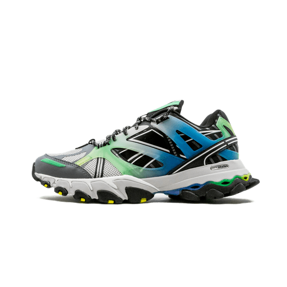 REEBOK MENS DMX Trail Shadow Bottle Green FV5632 from Stadium Goods