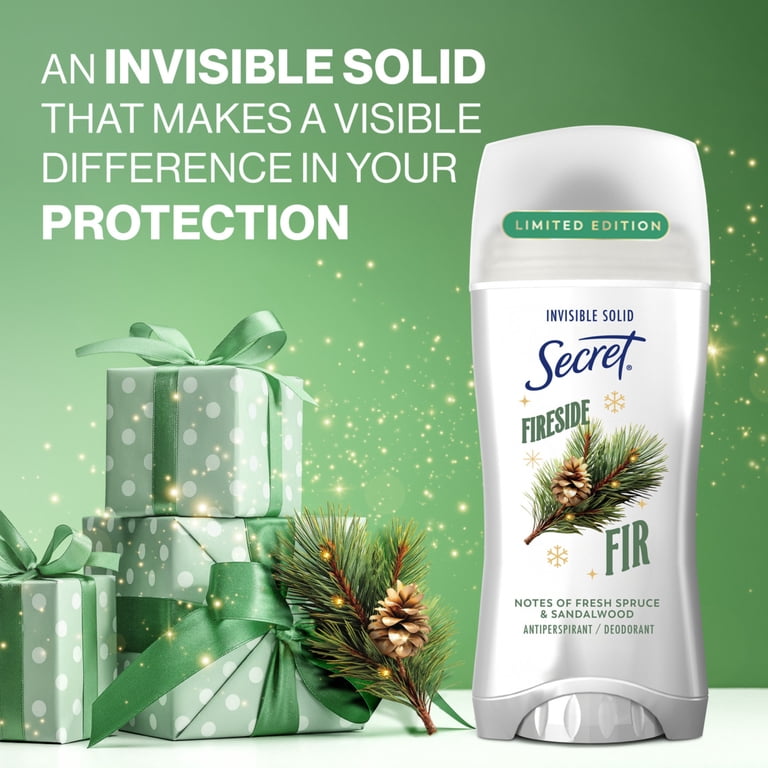 Secret Fresh Invisible Solid Antiperspirant and Deodorant For
