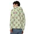 thumbnail image 4 of Goofa Cute Animal Sloth On A Branch Pattern Mens Full-zip Hoodie, Zip-up Pullover Hooded Sweatshirt, Kangaroo Pocket Hoodie Ideal for Daily Wear, Travel, and Home-XX-Large, 4 of 5